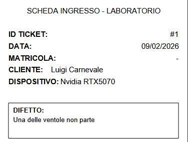 Scheda ingresso PDF Tech-Repair